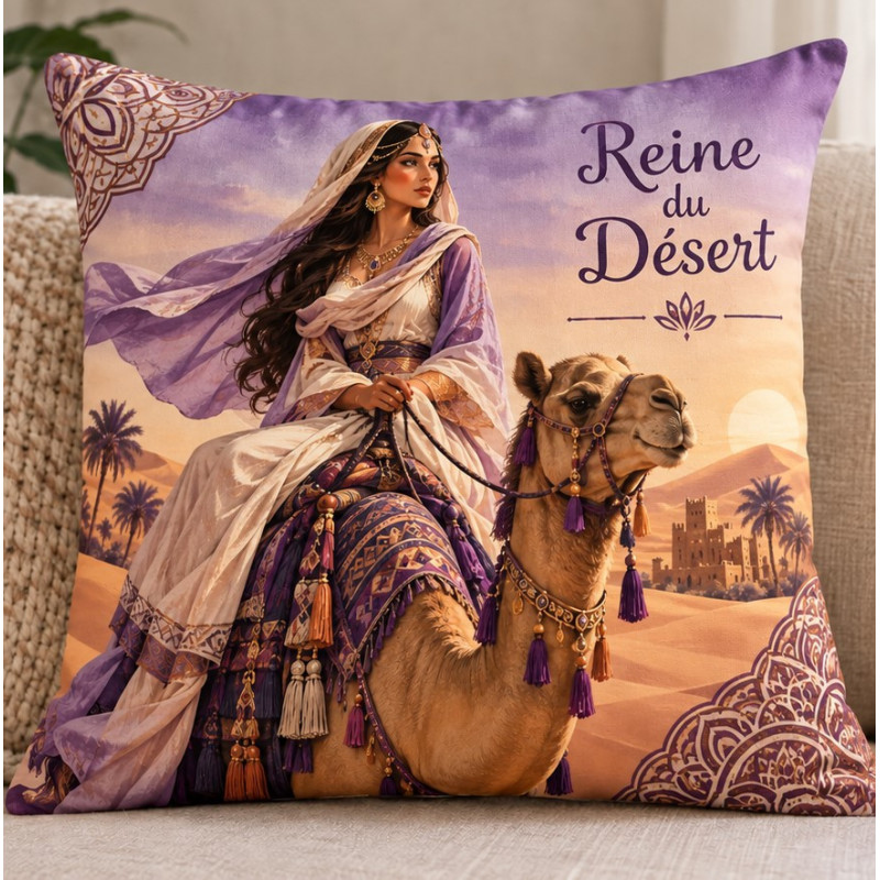 Coussin Reine du désert